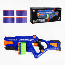 Автомат ZC 7123 (6) м’які кулі, 40 шт, на батарейках, в коробці