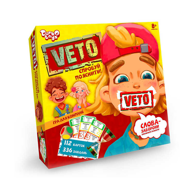 гр Гра настільна “Veto“ VETO-01-01 U (10) “Danko Toys“