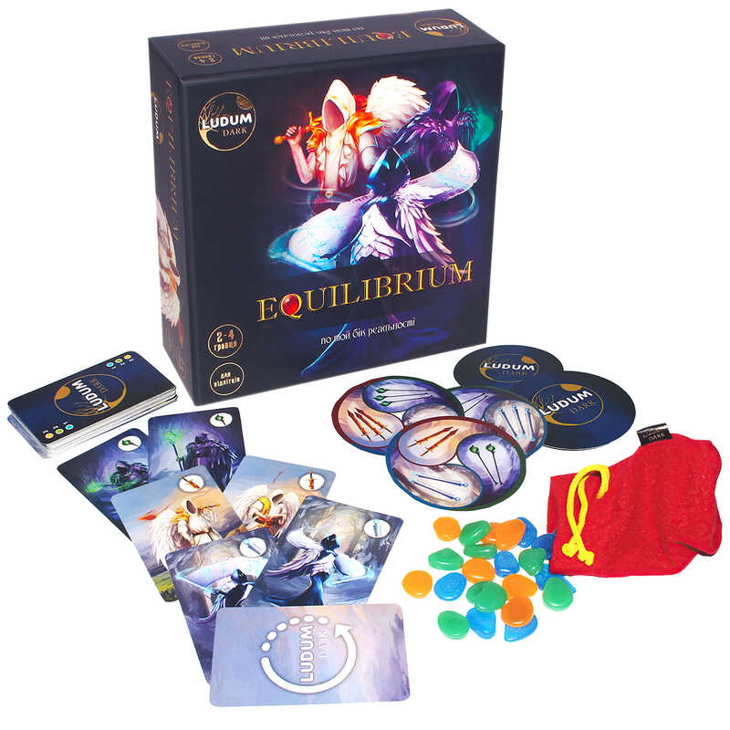 гр Гра настільна “Еквілібріум“ LP8045-51 (20) “Ludum“, в коробці