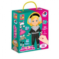 гр Магнітна гра-одягашка “Trendy girl“ - VT 3702-23 /укр/ (12) “Vladi Toys“