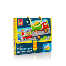 гр Гра з липучками “Транспорт“ - VT 1302-28 /укр/ (18) “Vladi Toys“