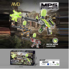 Автомат ZY 914 A (24) 3 кольори, автоматичний принцип роботи, акумулятор 7.4V, стріляє орбізами, захисні окуляри, USB-кабель, орбізи, в коробці, ВИДАЄТЬСЯ ТІЛЬКИ МІКС ВИДІВ