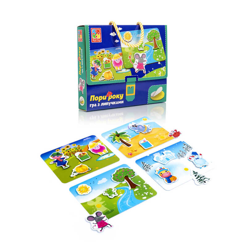 гр Гра настільна “Яка пора року?“ - VT1302-25 /укр/ (18) “Vladi Toys“