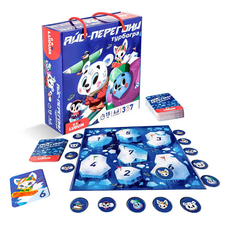 гр Гра настільна LG2047-53 “АЙС-перегони“ (10) “Ludum“, в коробці