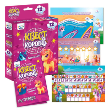 гр Гра настільна розважальна “Квест у коробці. Єдиноріжки“ VT5902-01 (24) “Vladi Toys“, в коробці