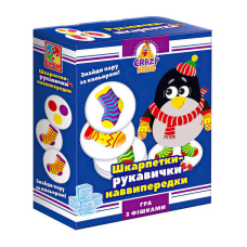гр Гра настільна розважальна Crazy Koko “Шкарпетки-рукавичка“ VT8025-05 (12) “Vladi Toys“ в коробці