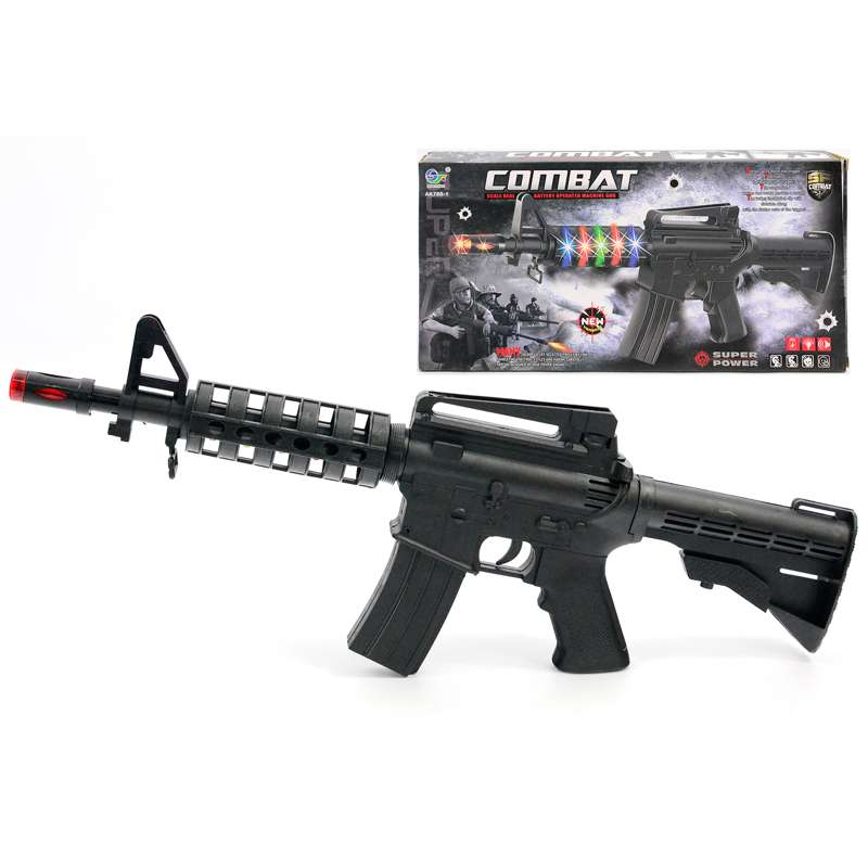 Автомат АК 788-1 (96) підсвічування, звуки, в коробці