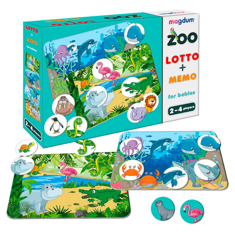 гр Гра настільна розвиваюча ME5032-21 EN “Лото+мемо Зоопарк“ (60) “Ludum“ гр Гра настільна розвиваюча ME5032-21 EN “Лото+мемо Зоопарк“ (60) “Ludum“
