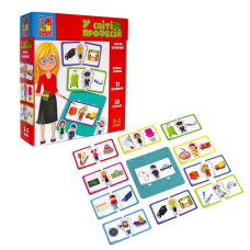 гр Гра розвиваюча “У світі професій“ VT1804-44 укр (28) “Vladi Toys“, 6 ігрових карток, в коробці