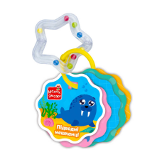 гр Гра розвиваюча картки на кільці з брязкальцем “Підводні мешканці“ VT2000-32 (16) “Vladi Toys“