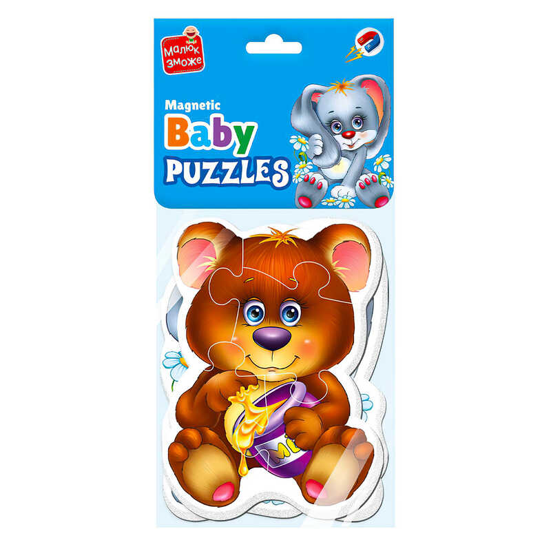 гр Гра розвиваюча пазли бейбі магнітні “Малюк зможе. Лісові жителі“ VT3208-17 (50) “Vladi Toys“ гр Гра розвиваюча пазли бейбі магнітні “Малюк зможе. Лісові жителі“ VT3208-17 (50) “Vladi Toys“