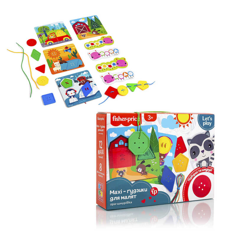гр Гра шнурівка  Fisher-Price “Парк розваг для малят“ VT2905-22 (6)  “Vladi Toys“
