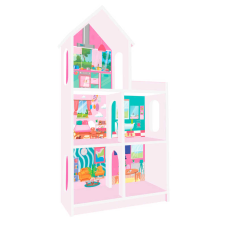 гр Дерев“яний будиночок для ляльки 8522 (1) рожевий, 1200х630см