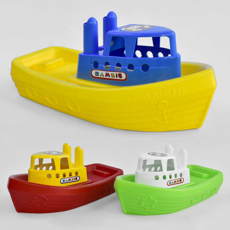гр Іграшка дитяча “Баркас“ 091 (6) 3 кольори, “BAMSIC“ гр Іграшка дитяча “Баркас“ 091 (6) 3 кольори, “BAMSIC“
