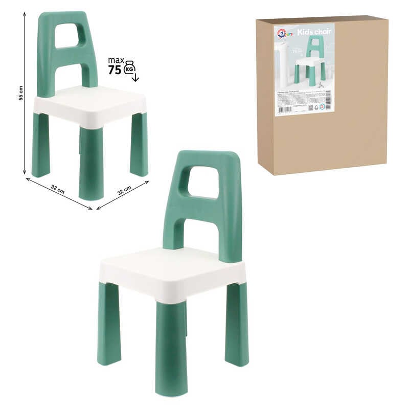 гр Дитячий стілець 0181 (1) Ментоловий “Technok Toys“, 32х32х55 см, у коробці