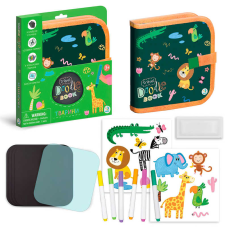 гр Дорожній набір для малювання “Тварини“ 301047 (30) “DoDo“, 6 маркерів”пиши-витирай”
