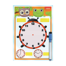 гр Дошка-тренажер “Годинник та розпорядок дня“ укр. - VT5010-29 (12) “Vladi Toys“