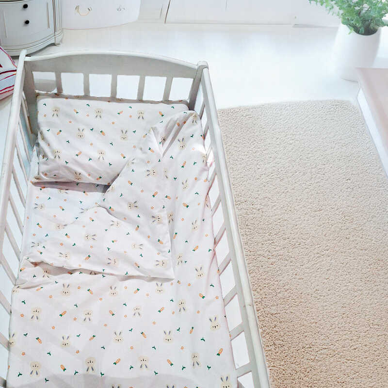 гр Змінний комплект постільної білизни “Зайченя“ 58248 (1) тканина БЯЗЬ GOLD LUX, розмір 120*60 см “Bimbo“