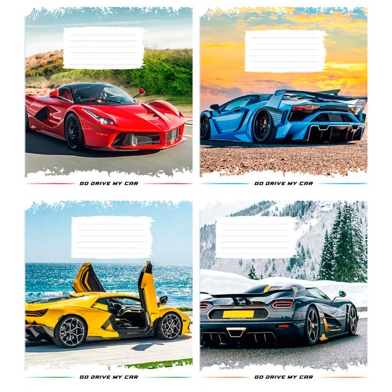 гр Зошит “Авто“ 24 арк., 24-Л-184 лінія ЦІНА ЗА 20 ШТУК В УПАКОВЦІ (1) ВИДАЄТЬСЯ МІКС ВИДІВ