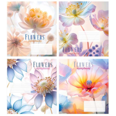 гр Зошит “Квіткова симфонія“ 60 арк., 60-К-160 клітинка, ЦІНА ЗА 12 ШТУК В УПАКОВЦІ (1) ВИДАЄТЬСЯ МІКС ВИДІВ