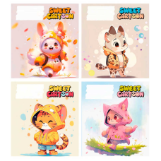 гр Зошит “Милий мультик“ 12 арк., 12-С-102 коса лінія, ЦІНА ЗА 32 ШТУКИ В УПАКОВЦІ (1) ВИДАЄТЬСЯ МІКС ВИДІВ