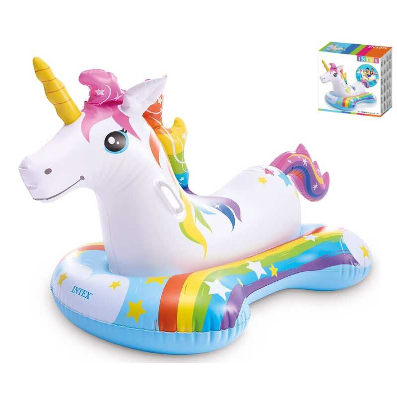 Intex Плотик “Єдиноріг“ 57552 NP (6) від 3-х років, розмір 163х86 см