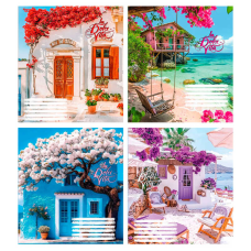 гр Зошит учнівський повноколірний “Відпочинок“ 18 арк., 18-К-175 клітинка ЦІНА ЗА 32 ШТУКИ В УПАКОВЦІ (1) ВИДАЄТЬСЯ МІКС ВИДІВ