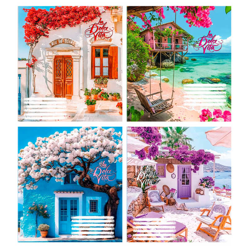 гр Зошит учнівський повноколірний “Відпочинок“ 18 арк., 18-К-175 клітинка ЦІНА ЗА 32 ШТУКИ В УПАКОВЦІ (1) ВИДАЄТЬСЯ МІКС ВИДІВ