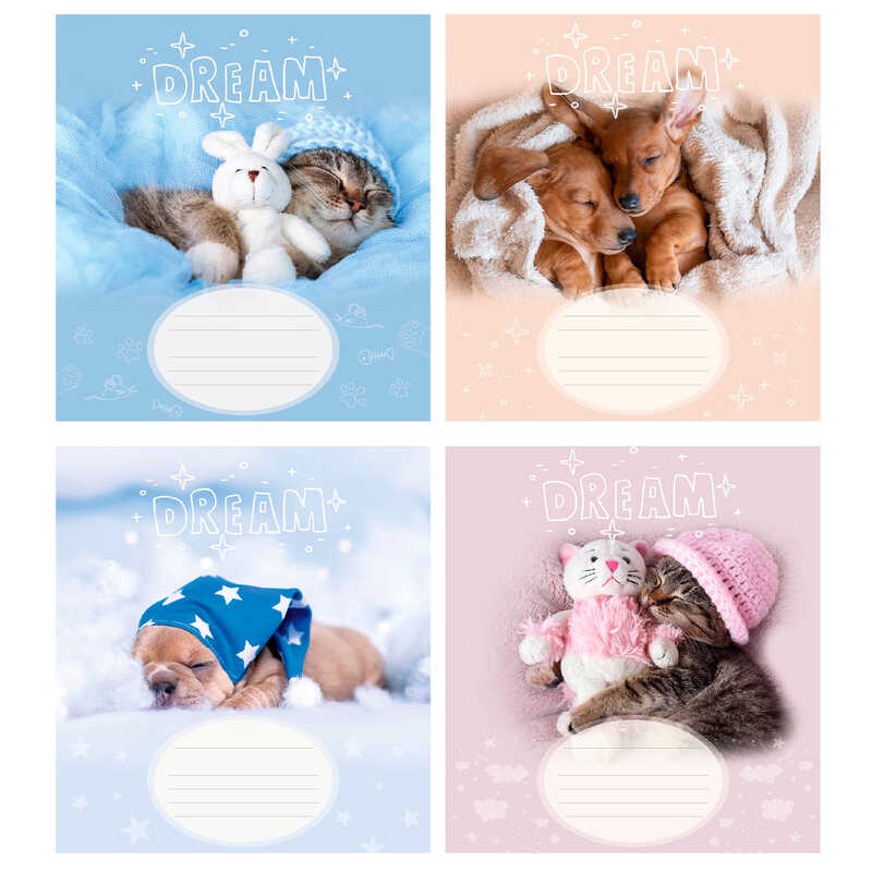 гр Зошит “Солодкий сон“ 12 арк., 12-Л-966 лінія, ЦІНА ЗА 32 ШТУКИ В УПАКОВЦІ (1) ВИДАЄТЬСЯ МІКС ВИДІВ