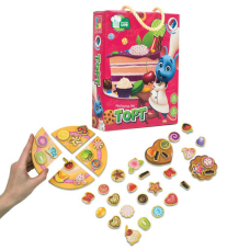 гр Гра магнітна “Торт“ VT3004-01 укр. (8) “Vladi Toys“, 6 основ, 41 магнітний елемент