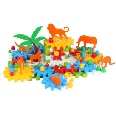 гр Іграшка “Конструктор“ 3763 (5) “Technok Toys“ 118 деталей, фігурки тварин, в коробці