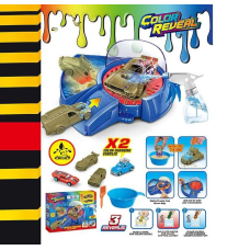 Автомийка SK 771 S (36) 2 металопластикові машинки, змінюють колір, рухливі елементи, пульверизатор, піпетка для водички, в коробці