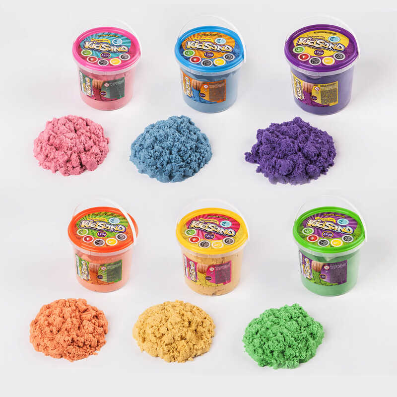 гр Кінетичний пісок “KidSand“ банка 1200г KS-01-04 (12) “Danko Toys“ гр Кінетичний пісок “KidSand“ банка 1200г KS-01-04 (12) “Danko Toys“