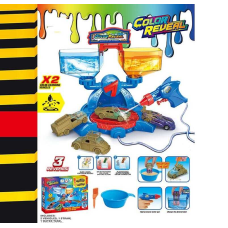 Автомийка SK 772 S (36) 2 металопластикові машинки, змінюють колір, рухливі елементи, водяний пістолет, піпетка для водички, в коробці