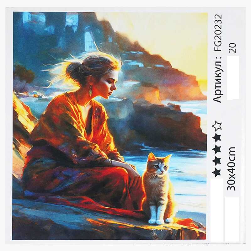 гр Картина за номерами FG 20232 (30) “4FUN Game Club“, 30х40 см, в коробці