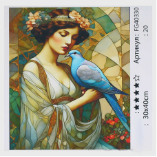 гр Картина за номерами FG 40330 (30) “4FUN Game Club“, 30х40 см, в коробці