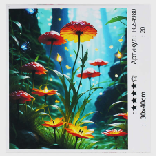 гр Картина за номерами FG 54980 (30) “4FUN Game Club“, 30х40 см, в коробці