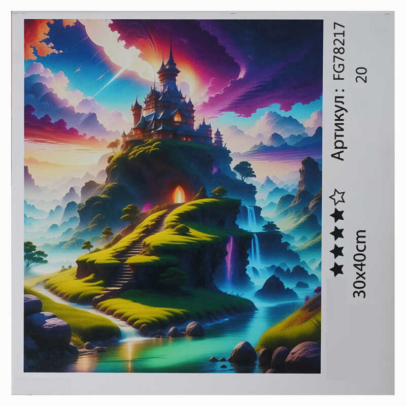 гр Картина за номерами FG 78217 (30) “4FUN Game Club“, 30х40 см, в коробці