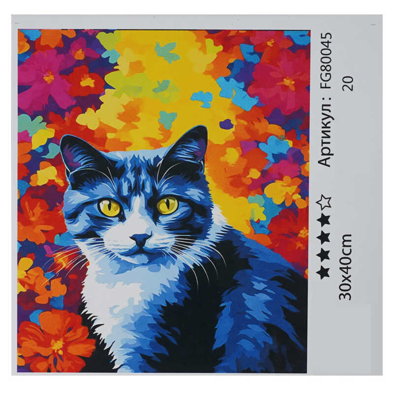 гр Картина за номерами FG 80045 (30) “4FUN Game Club“, 30х40 см, в коробці