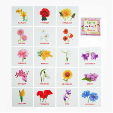 гр Картки міні (18 карток) “Квіти“ 9789669753694 (40) “Jumbi“