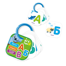 гр Картки на кільці “Абетка“ /укр/ - VT 2000-03 (40) “Vladi Toys“