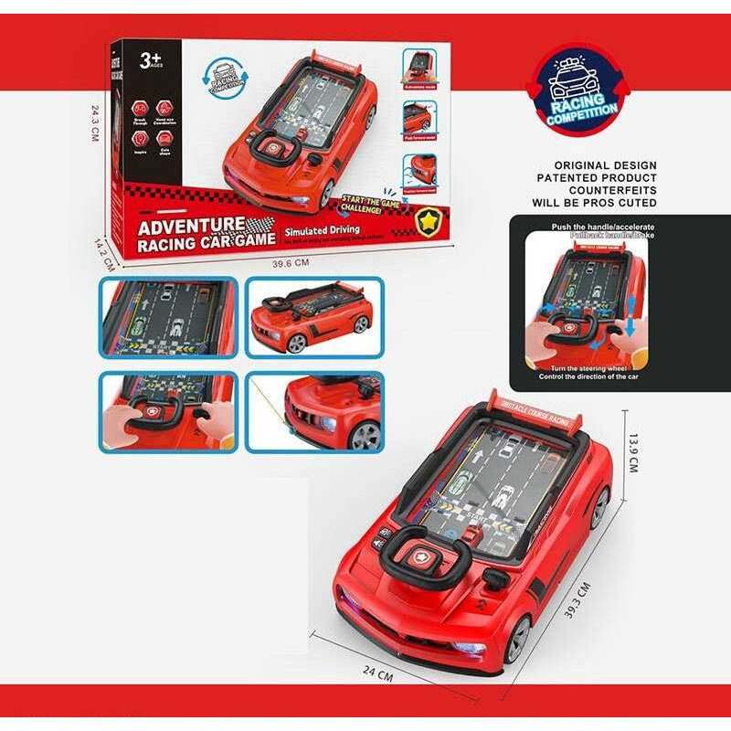 Автотренажер 909 E (24/2) музика, світло, звуки, на батарейках та від мережі, регулювання гучності, в коробці Автотренажер 909 E (24/2) музика, світло, звуки, на батарейках та від мережі, регулювання гучності, в коробці