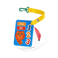 гр Картки на ремені “Цифри та рахунок“ /укр/ - VT 2000-23 (32) “Vladi Toys“