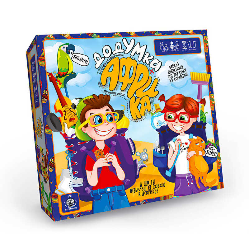 гр Карткова гра “Дод УМка АФРИКА“ GDV-Afr-01 УКР. (10) “Danko Toys“