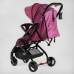 Візок прогулянковий дитячий “JOY“ Elegans A-16207 (1) рама алюмінієва, футкавер, підсклянник, телескопічна ручка
