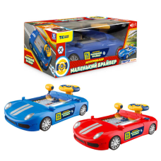 Автотренажер “Маленький драйвер” 99648 (18) “TK Group“, ОЗВУЧУВАННЯ УКРАЇНСЬКОЮ МОВОЮ, звук, підсвічування, 10 рівнів, пісні, загадки, казки, скоромовки, в коробці