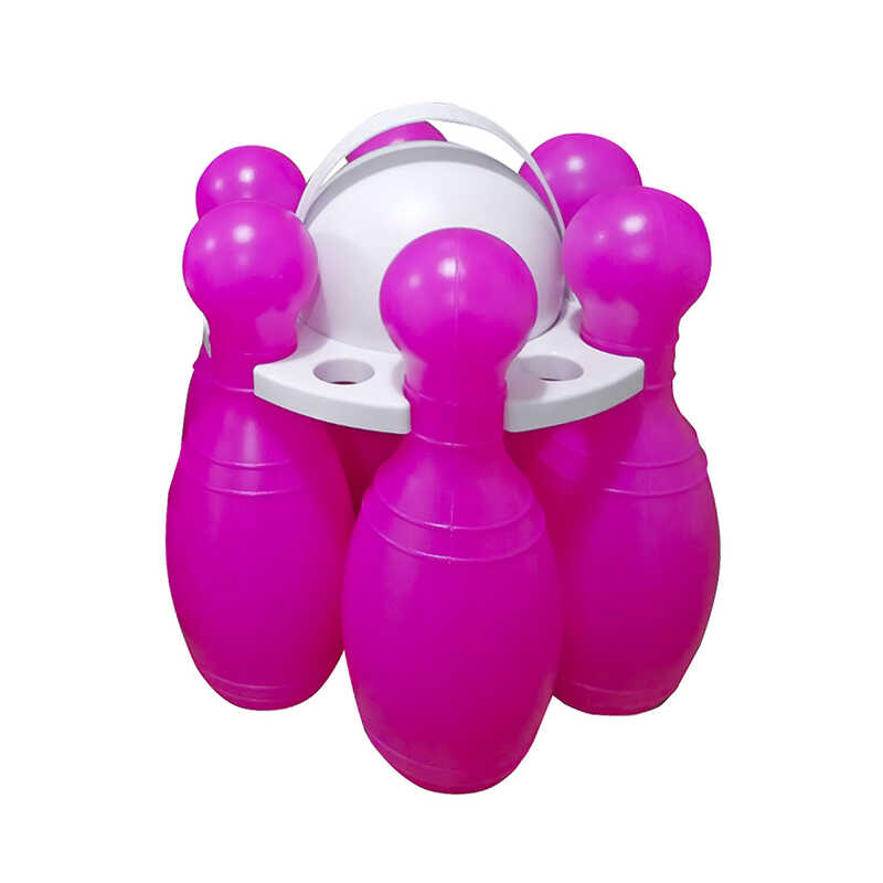 гр Кеглі “Великі 0284 рожеві (3) в сітці“ BAMSIC“