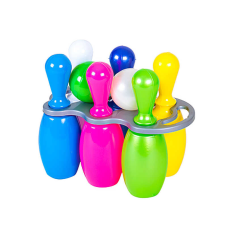 гр Кеглі з ручкою 024/3 (15) 6 + 2 кулі, “BAMSIC“