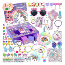 Адвент-календар QC 066-1 (18) 24 віконця, прикраси, аксесуари, в коробці