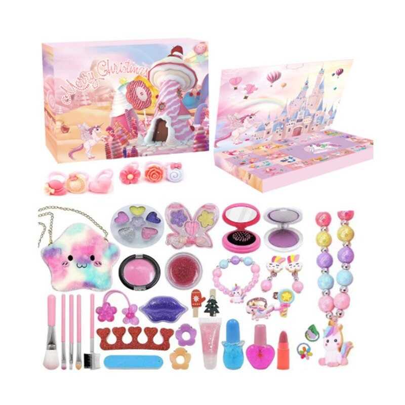 Адвент-календар ST 029 Штрих = 00297 (20) 24 віконця, косметика, прикраси, аксесуари, в коробці